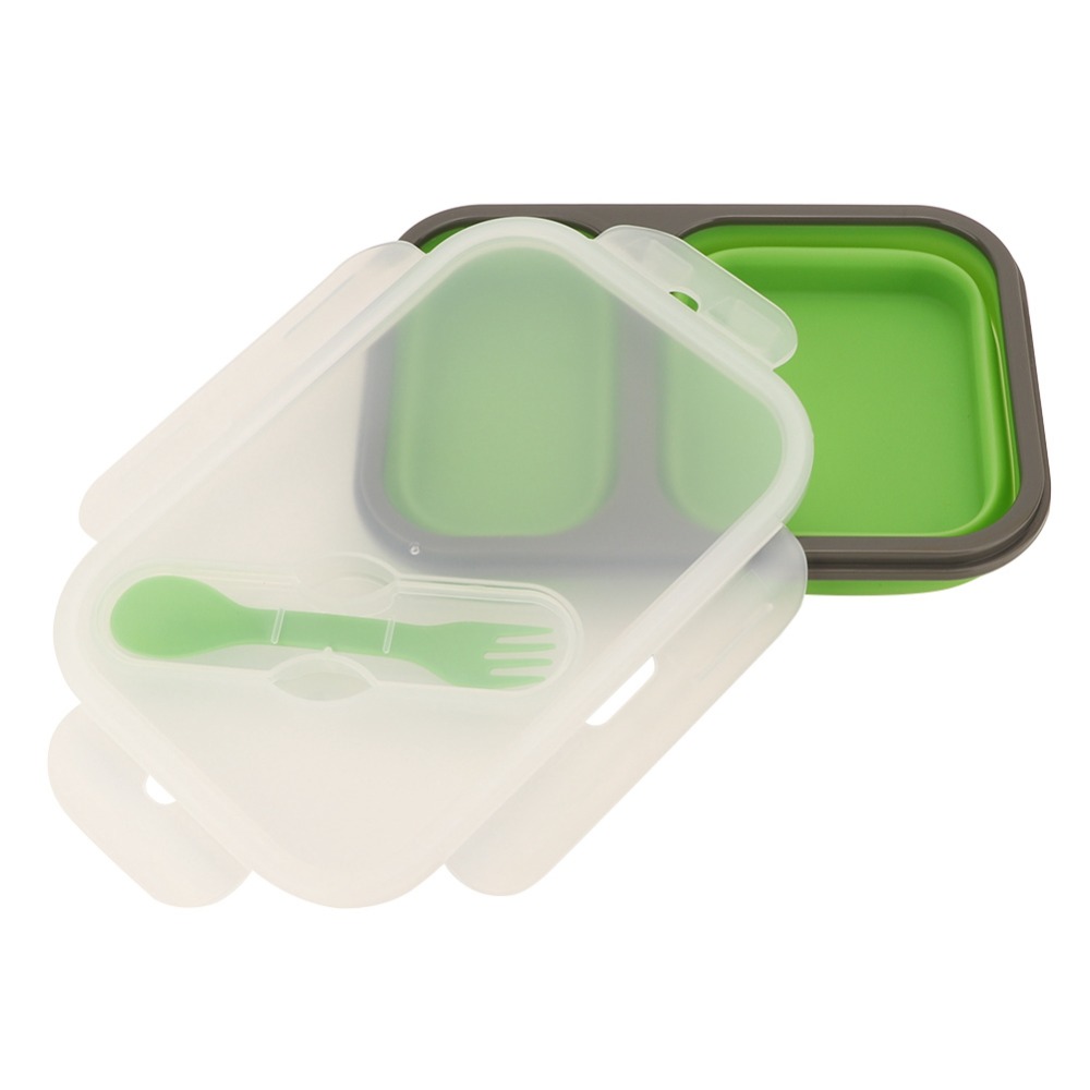 Meal Prep Bowl - 2PCS Practical 1000ml Collapsible Lunch Box
