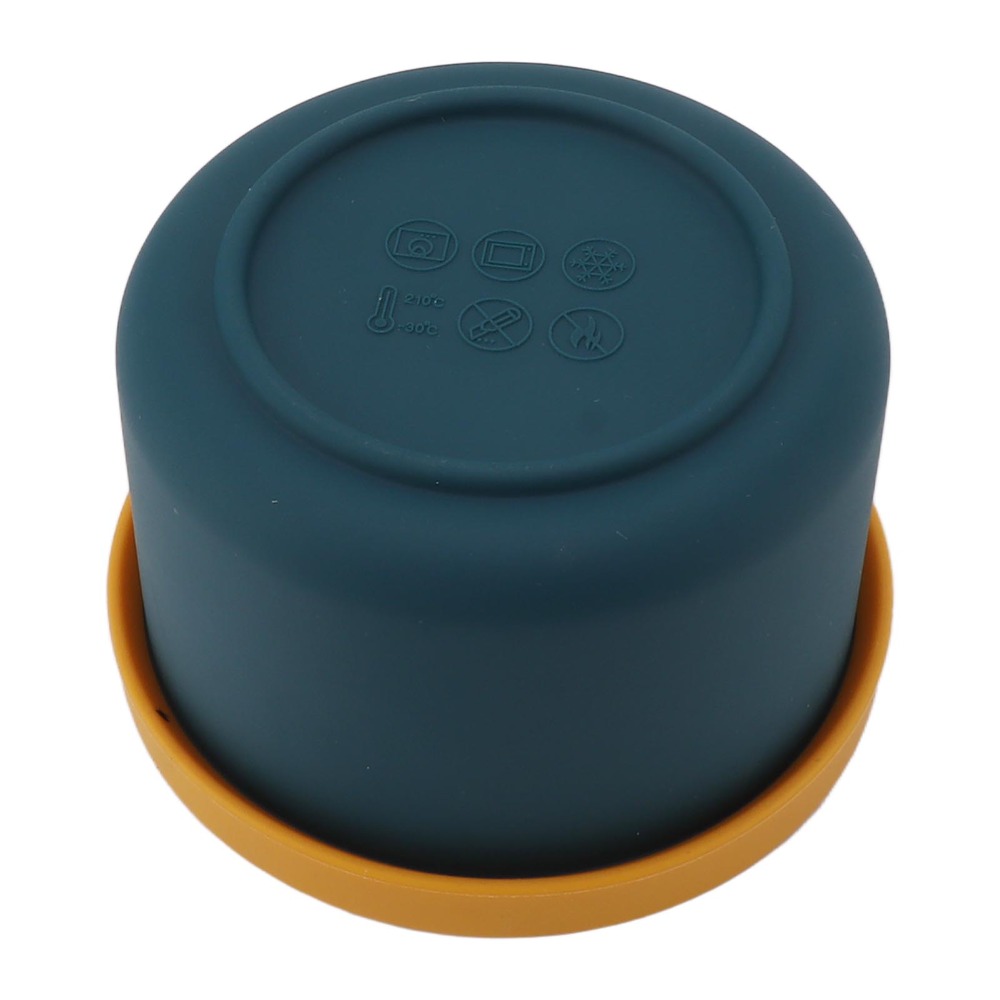 Meal Prep Bowl - Portable 500ml Food Storage Container Silicone