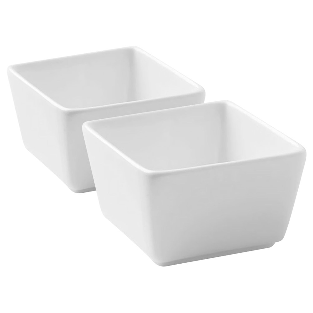 Sauce Dipping Cup - 2Pcs Sugar Cube Bowls Ceramic Sauce