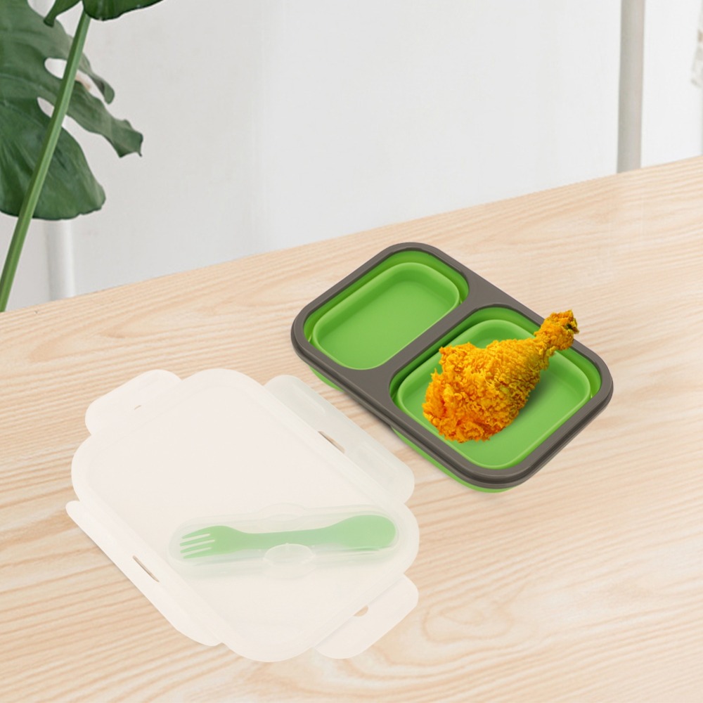 2PCS Practical 1000ml Collapsi - Meal Prep Bowl 评论和价格