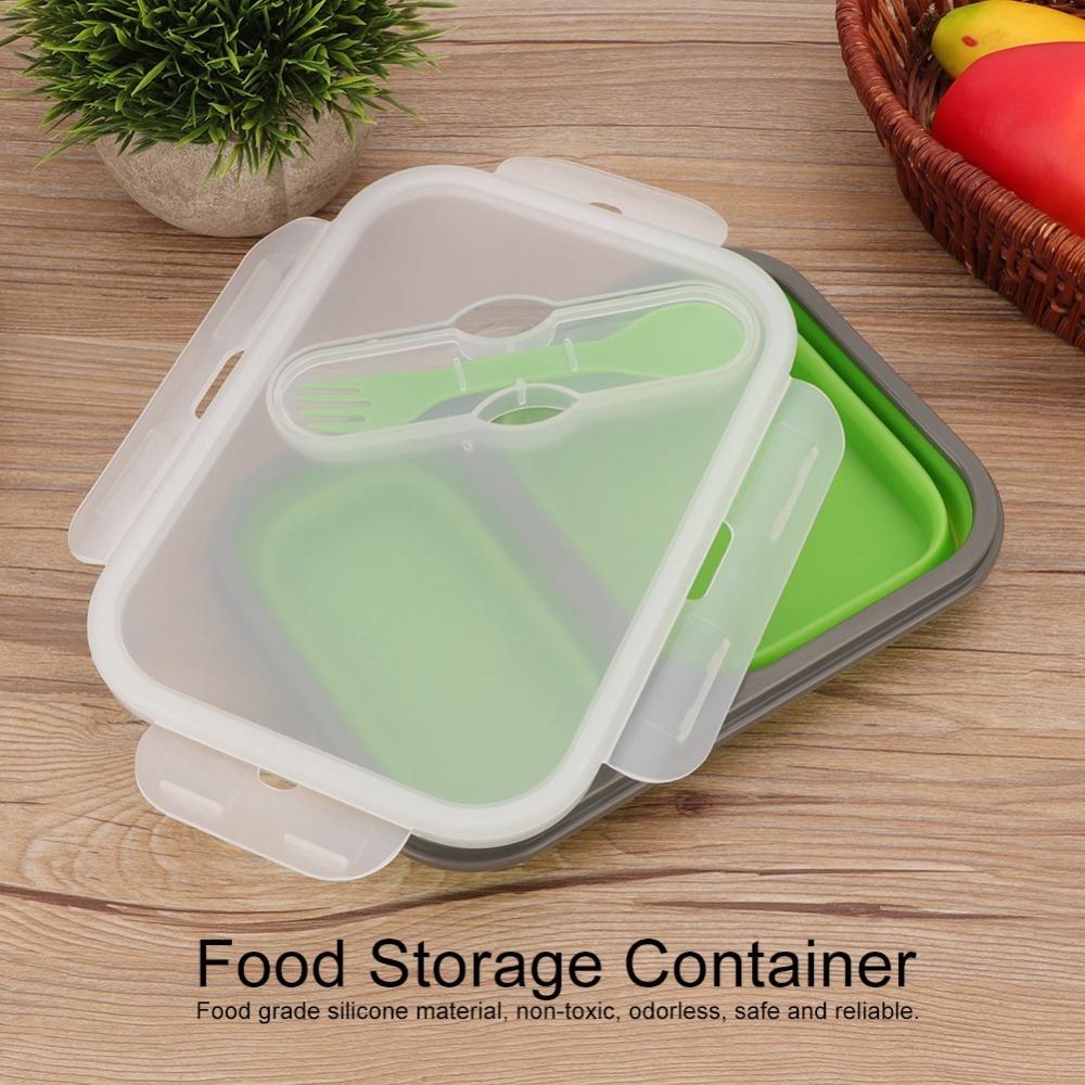 2PCS Practical 1000ml Collapsi - Meal Prep Bowl 评论和价格