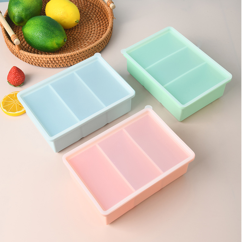 Extra Large 3-Compartment Sili - Meal Prep Template 评论和价格