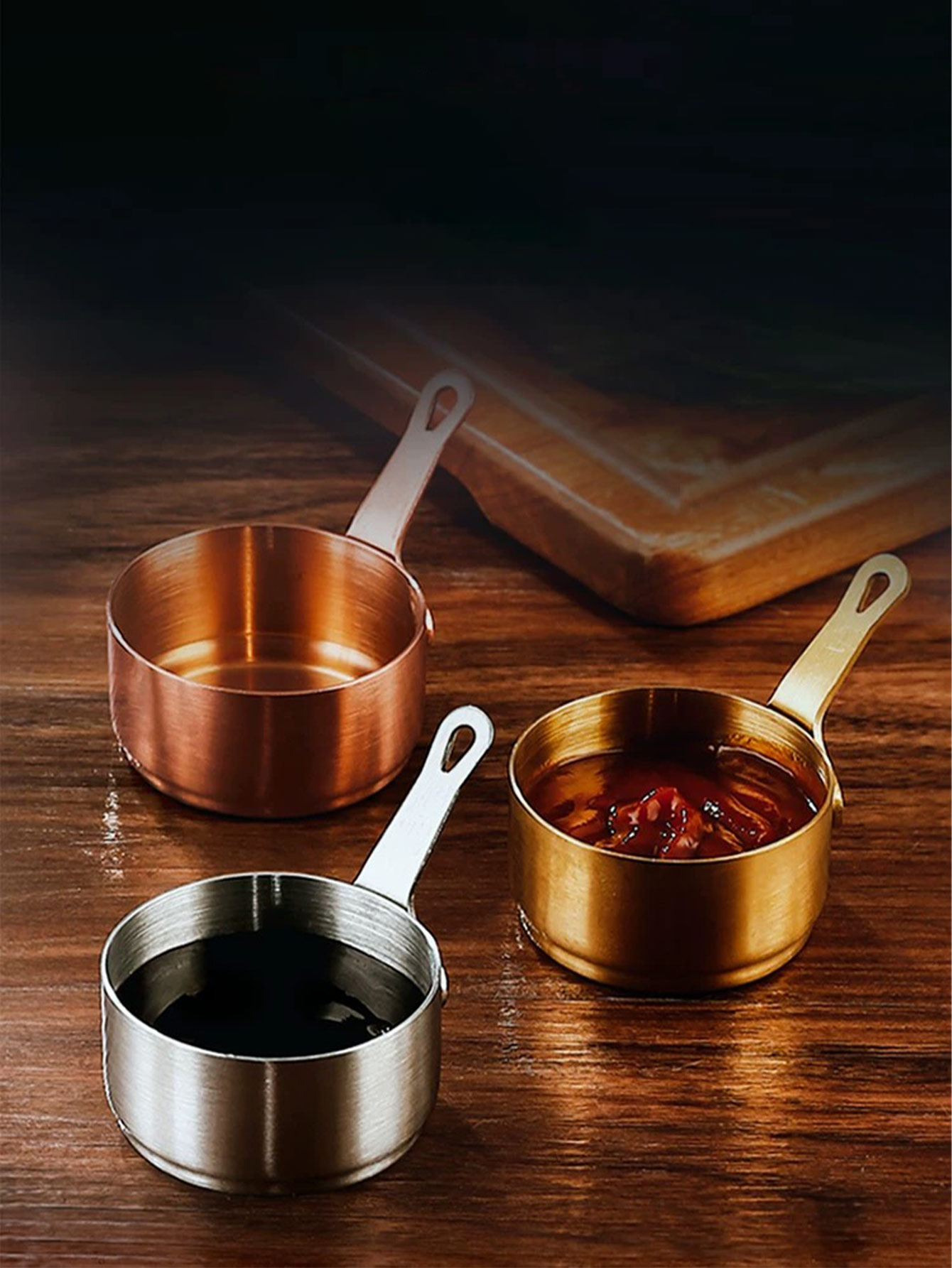 Mini Stainless Steel Sauce Cup - Sauce Dipping Cup 评论和价格