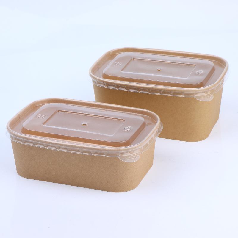 10Pcs Square Disposable Kraft  - Meal Prep Bowl 评论和价格