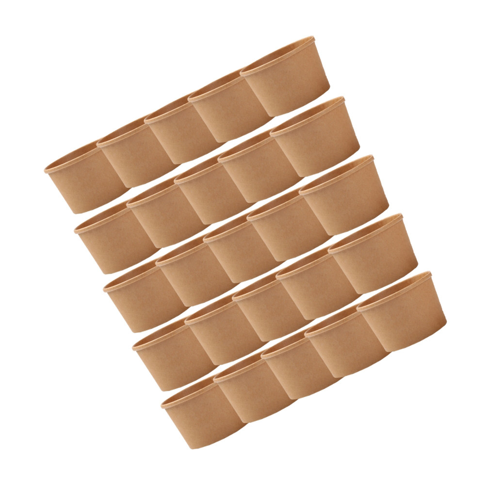 50Pcs Kraft Paper Food Contain - Meal Prep Bowl 评论和价格