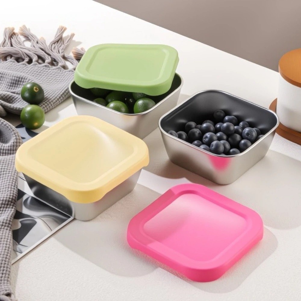 Silicone Lid Stainless Steel F - Meal Prep With Rice 评论和价格