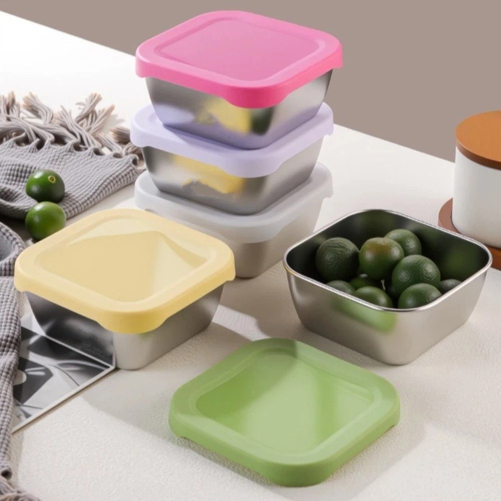 Silicone Lid Stainless Steel F - Meal Prep With Rice 评论和价格