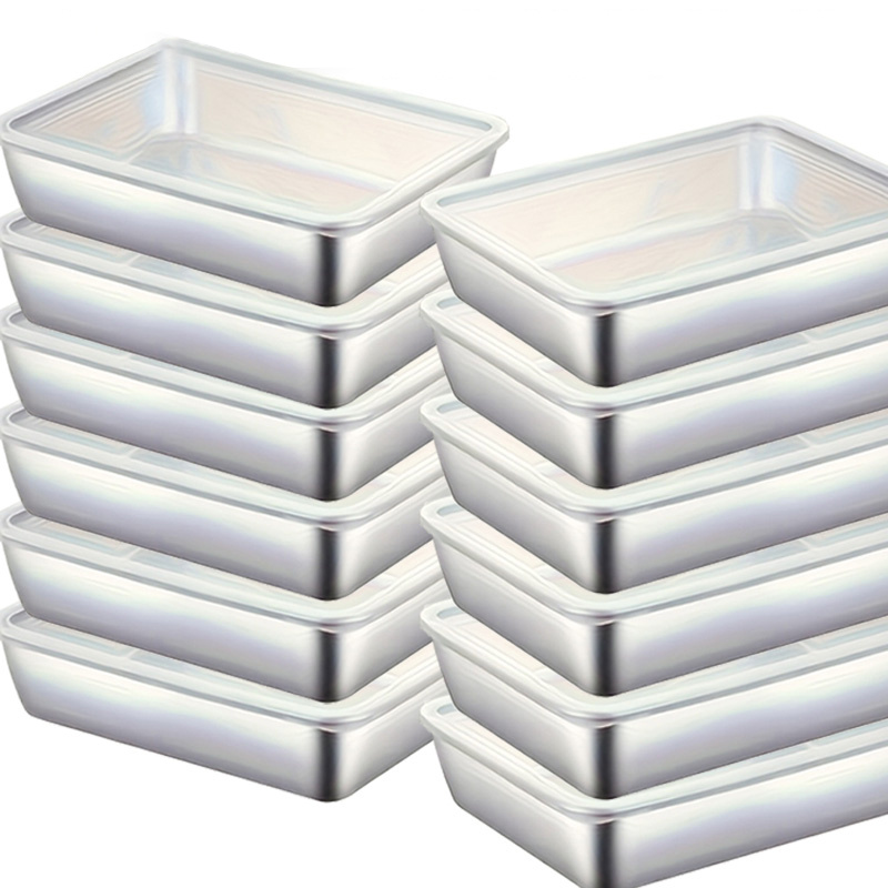 4pcs Stainless Steel Food Stor - Meal Prep Kitchen 评论和价格