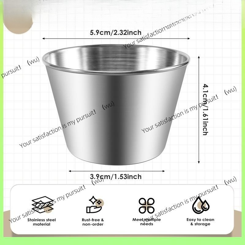 ZOCI- Pack Of 12 - Premium Bru - Sauce Dipping Cup 评论和价格