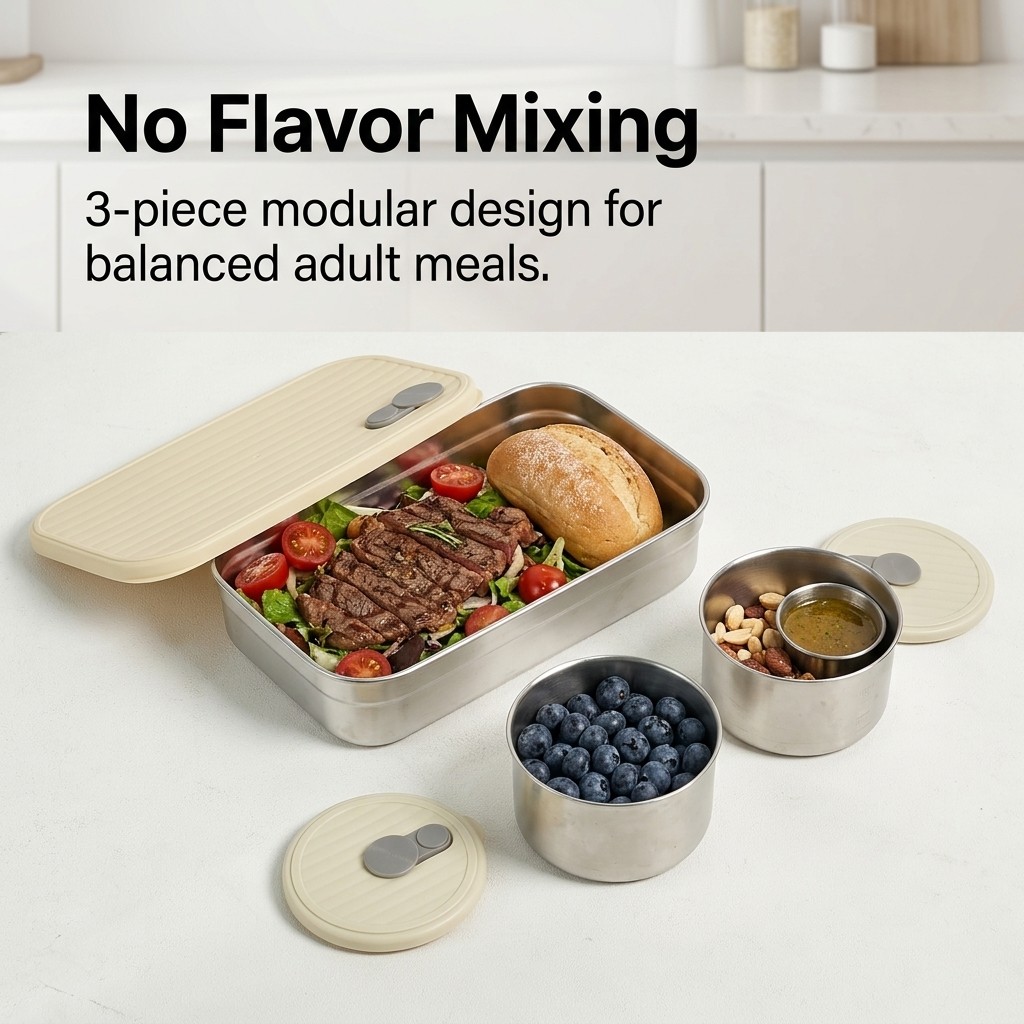 Microwave Safe 304 Stainless S - Meal Prep Bowl 评论和价格