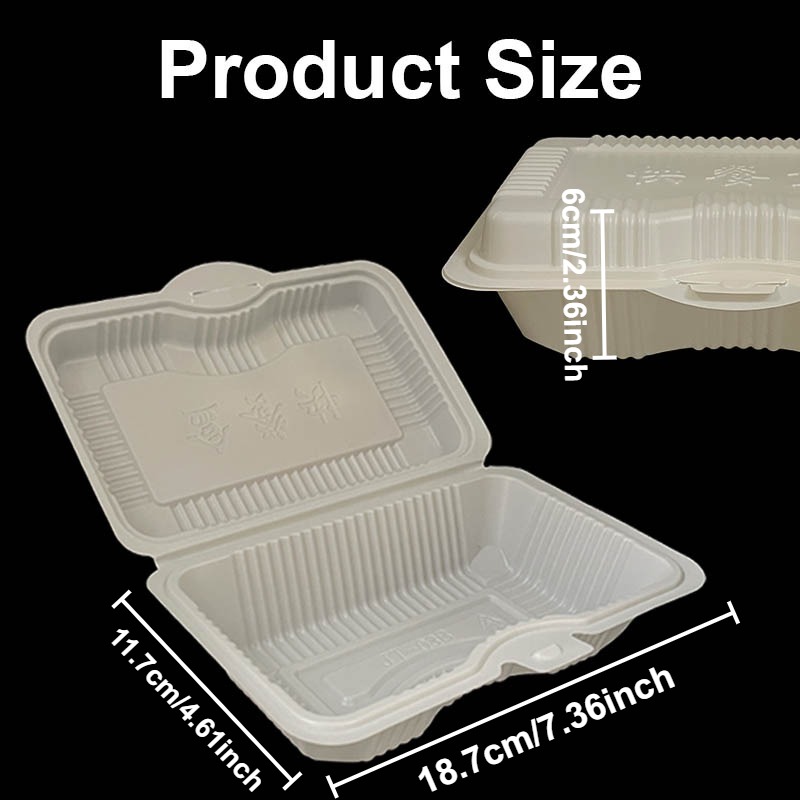 10/20PCS Disposable Lunch Boxe - Meal Prep Bowl 评论和价格
