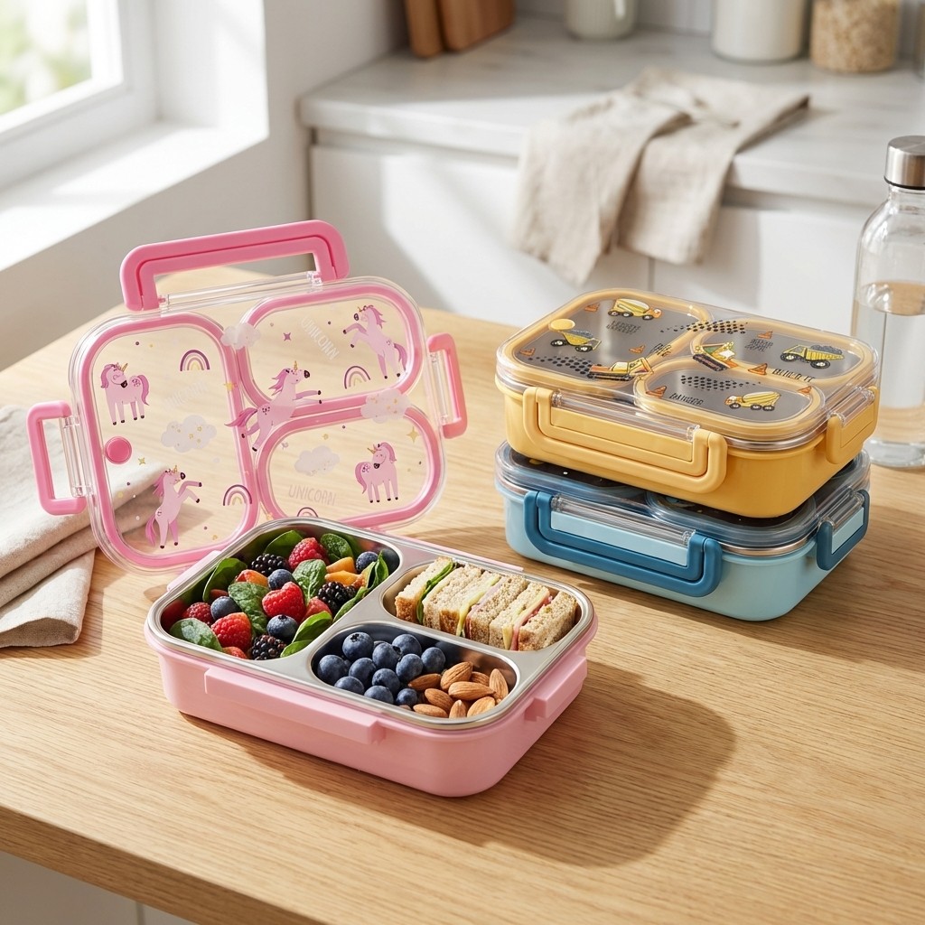 Large Capacity Cartoon Childre - Meal Prep Bowl 评论和价格