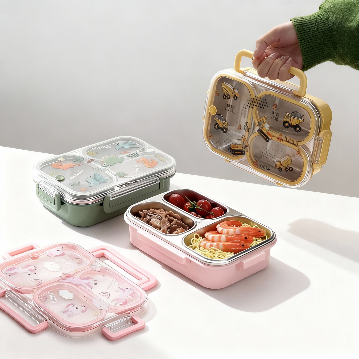 Large Capacity Cartoon Childre - Meal Prep Bowl 评论和价格